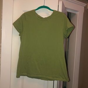 green t shirt